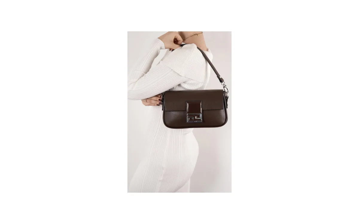 Silver Polo Shoulder & Crossbody Bag