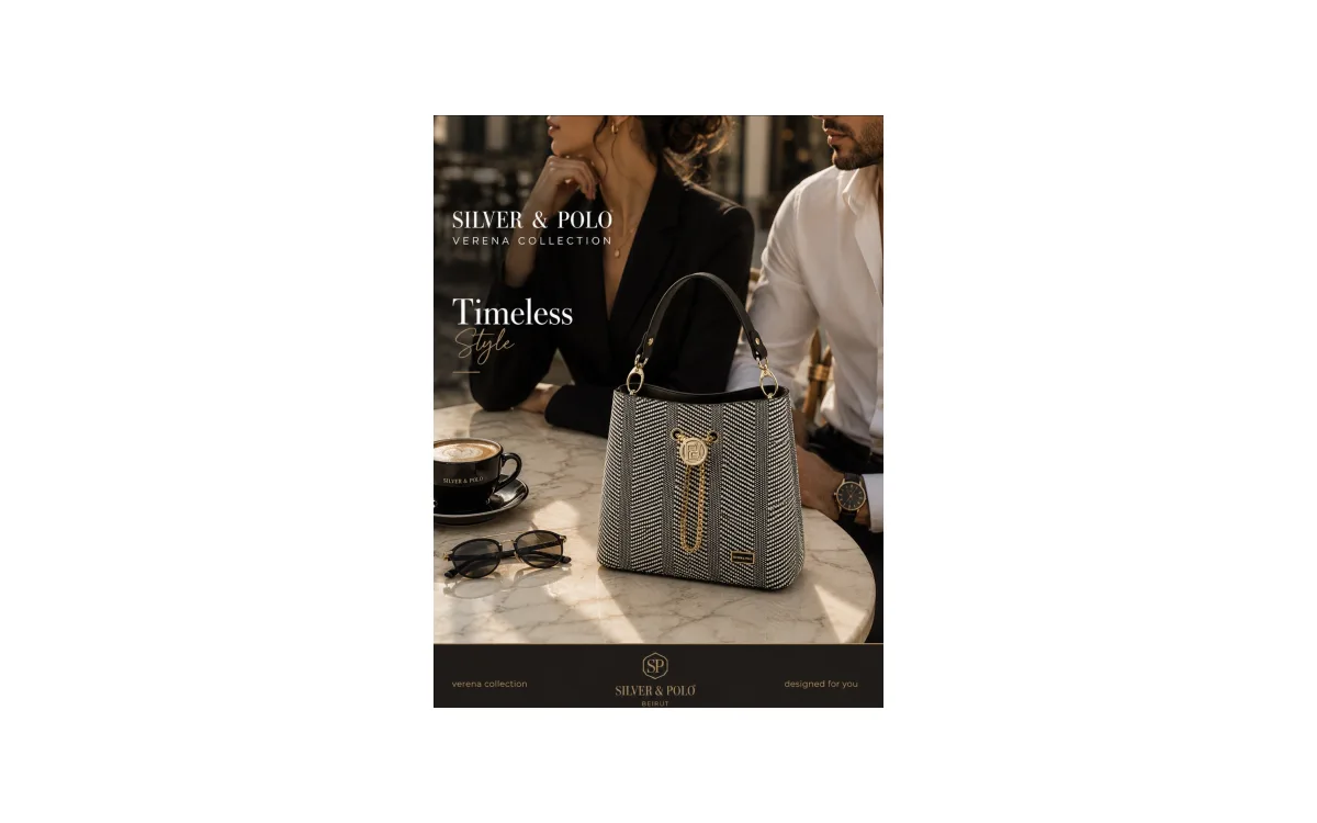 Silver & Polo Woven Shoulder Bag – Black & Brown Collection