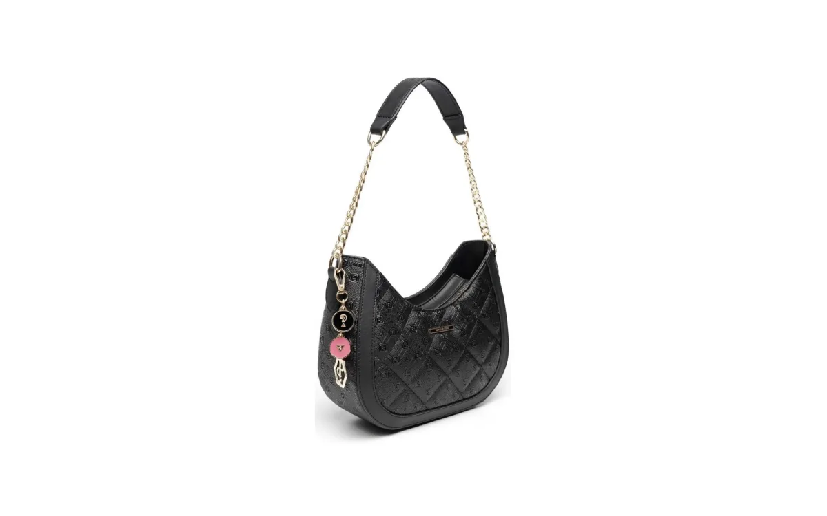 Silver&polo handbag &crossbody bag