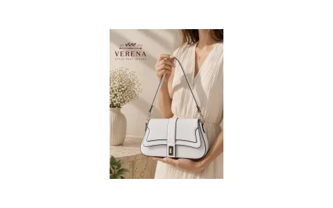 Silver&polo Logo Crossbody Bag