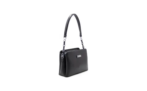 Silver & Polo Shoulder & Crossbody Bag
