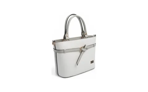 Silver&polo logo handbag