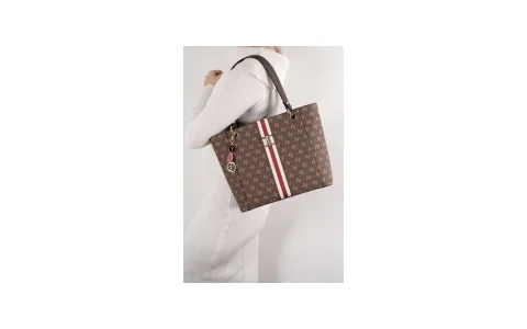 Silver&polo tote bag