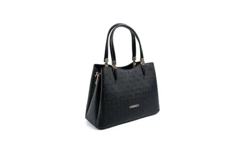 Silver&polo logo shoulder bag