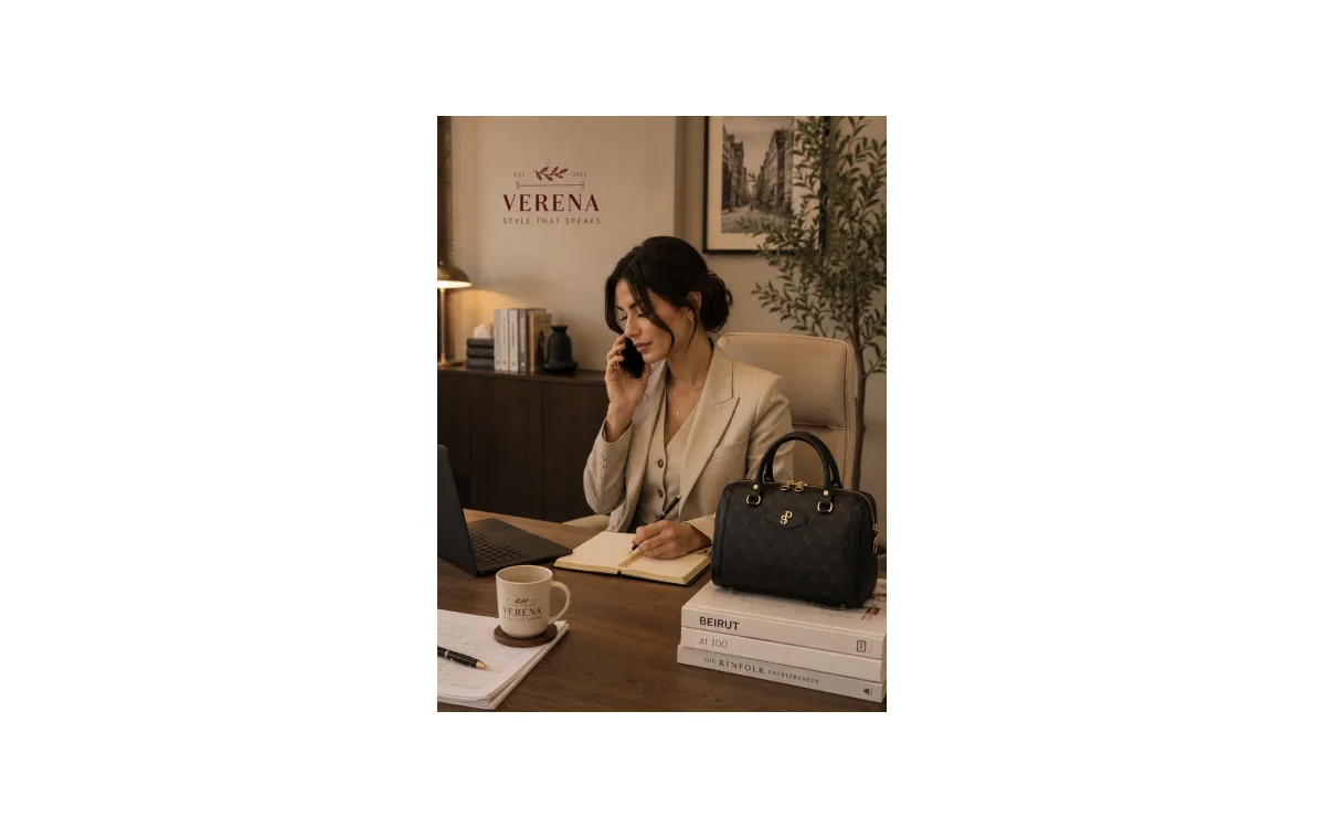 Silver&polo handbag