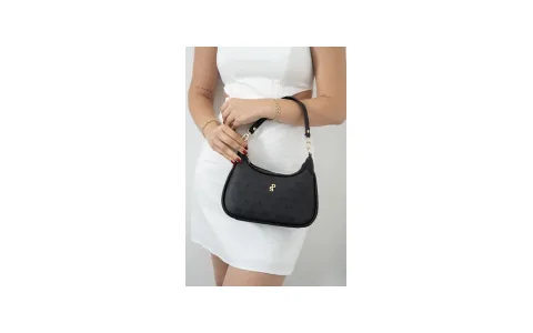Silver & Polo Monogram Shoulder & Crossbody Bag