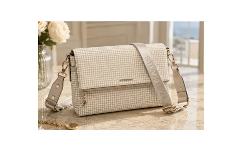 Silver&polo crossbody bag