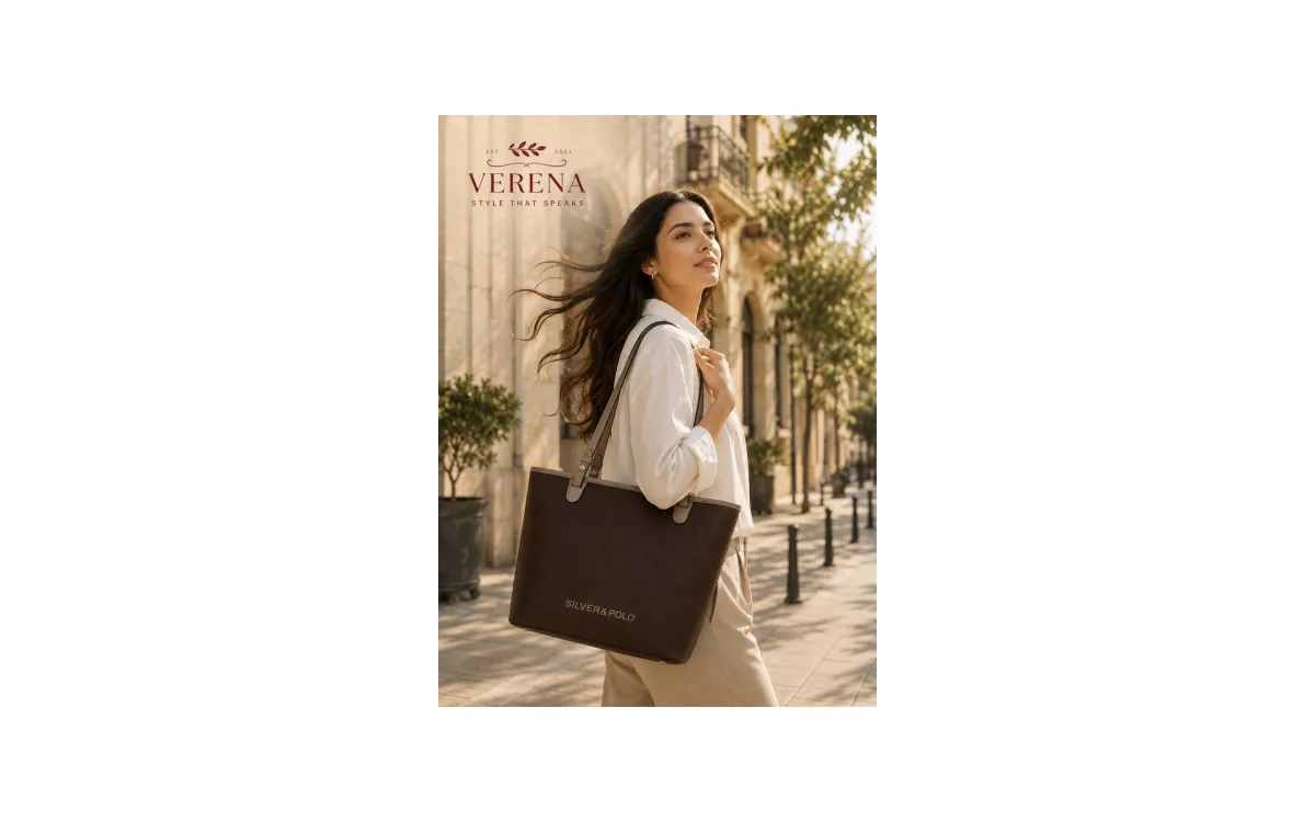 Silver & Polo Quilted Shoulder tote Bag