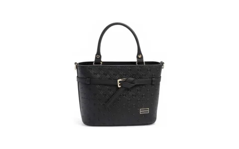 Silver&polo logo handbag
