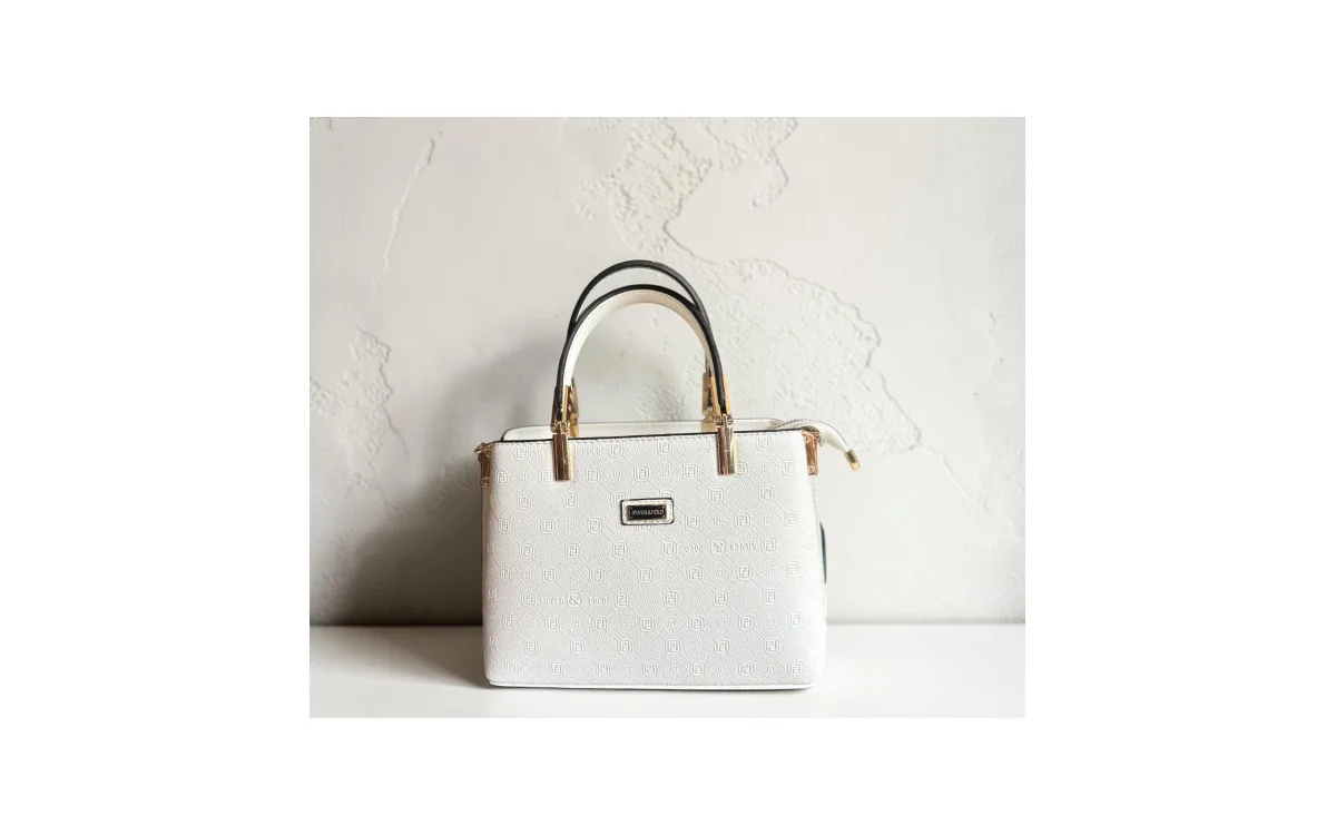 Silver Polo logo handbag&Crossbody Bag