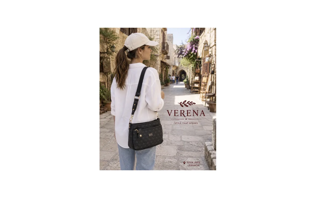 Silver&polo crossbody bag black