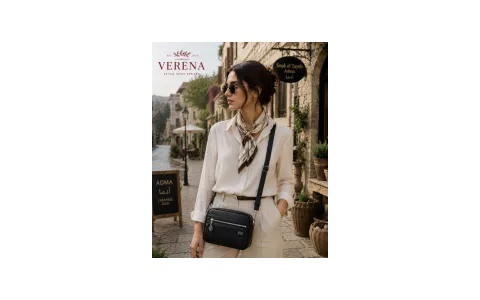 Silver & Polo Petek Crossbody Bag