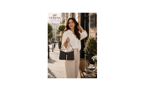 Silver & Polo Monogram Shoulder & Crossbody Bag
